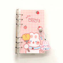 Load image into Gallery viewer, Korean Kawaii Journal Notebook Loose-leaf Binder Bear Planner For Students Office School Supplies Notepad Stationery