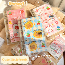 Load image into Gallery viewer, Korean Kawaii A6 Journal Notebook Loose-leaf Binder Bear Planner For Students Office School Supplies Notepad Stationery