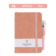 Load image into Gallery viewer, A6 Cute Portable Pocket Notebooks With Pen Notepads School Teacher Gift Planning Notebook And Journals School Supplies Stationery