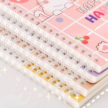 Load image into Gallery viewer, A5 Spiral Coil Paper Notebook Cute Landscape Flower Coil Book Student Notebook Notepad Kawaii Portable Diary Notebook Journals