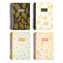 Load image into Gallery viewer, A5 Spiral Coil Paper Notebook Fresh Leaves Coil Book Student Notebook Notepad Kawaii Portable Diary Notebook Journals