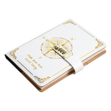 Load image into Gallery viewer, Password Notes Diary Book with Lock Simple Art Retro Girls Private Retro PUP Leather Face Secret Diary for Girls Boys