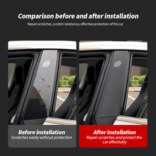 Load image into Gallery viewer, 4Pcs Automobile Protective Film B-pillar Scratch Proof Car TPU A-pillar Film Retrofitting Accessories For Tesla Model 3 Model Y