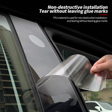 Load image into Gallery viewer, 4Pcs Automobile Protective Film B-pillar Scratch Proof Car TPU A-pillar Film Retrofitting Accessories For Tesla Model 3 Model Y