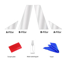 Load image into Gallery viewer, 4Pcs Automobile Protective Film B-pillar Scratch Proof Car TPU A-pillar Film Retrofitting Accessories For Tesla Model 3 Model Y