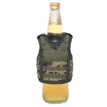 Load image into Gallery viewer, 1PC Outdoor Tactical Beer Bottle Vest Personality Army Fan MOLLE Bar Decorated Vest Drink Mini Coat