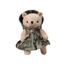 Load image into Gallery viewer, Cute Tactical Bear Flannel Doll Army Fan Backpack Pendant Outdoor Camping Hiking Backpack Accessories Portable Detachable Toys