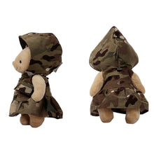 Load image into Gallery viewer, Cute Tactical Bear Flannel Doll Army Fan Backpack Pendant Outdoor Camping Hiking Backpack Accessories Portable Detachable Toys