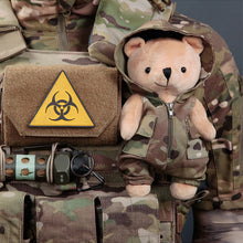 Load image into Gallery viewer, Cute Tactical Bear Flannel Doll Army Fan Backpack Pendant Outdoor Camping Hiking Backpack Accessories Portable Detachable Toys
