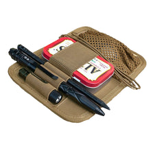Load image into Gallery viewer, 1PC Tactical Military Bag Outdoor Paste Plate MOLLE Backpack EDC Mesh Bag Modular Accessories Equipment Storage Package
