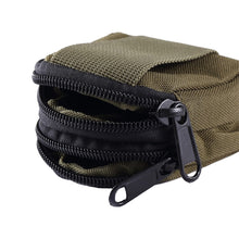 Load image into Gallery viewer, Outdoor Leisure Tactics Micro Waterproof Fanny Pack Camping Army Fans Tactical Slingshot Accessories Hanging Package Portable Key Change Card Bag