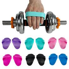 Load image into Gallery viewer, 1Pair Sports Fitness Silicone Gloves Anti-Wear Anti-Cocoon Anti-Slip Dumbbell Horizontal Bar Weight Lifting Pull-Up Training Protection Tools