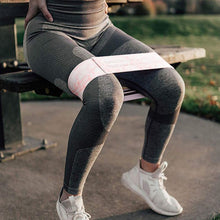 Load image into Gallery viewer, 76*8CM Marbled Yoga Fitness Weight Loss Squat Butt Stretch Band Strength Training Stretch Shaping Cotton Resistance Band