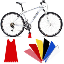 Load image into Gallery viewer, 1PC Portable Mountain Bike Transparent Display Stand Folding Bicycle Parking Bracket Adjustment Cleaning Repair Bike Kickstand Tools