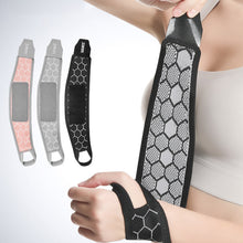 Load image into Gallery viewer, 1 Piece Wrap Pressure Sports Wrist Brace Outdoor Running Fitness Wrist Strap Sweat Absorbent Breathable Comfort Protective Wristband
