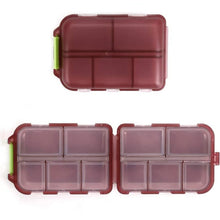 Load image into Gallery viewer, Portable 10 Grids Pill Box Plastic Sealed Large Capacity Medicine Storage Box Durable Travel Pill Case Medicine Box