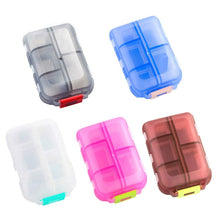 Load image into Gallery viewer, Portable 10 Grids Pill Box Plastic Sealed Large Capacity Medicine Storage Box Durable Travel Pill Case Medicine Box
