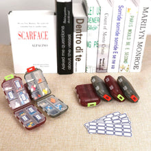 Load image into Gallery viewer, Portable 10 Grids Pill Box Plastic Sealed Large Capacity Medicine Storage Box Durable Travel Pill Case Medicine Box