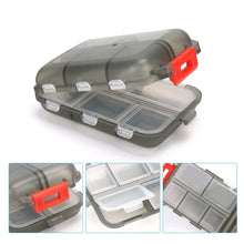 Load image into Gallery viewer, Portable 10 Grids Pill Box Plastic Sealed Large Capacity Medicine Storage Box Durable Travel Pill Case Medicine Box