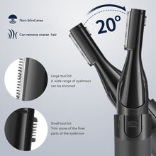 Load image into Gallery viewer, Electric Eyebrow Trimmer Safe Washable Blade Portable Painless Eyebrow Trimming Knife Hair Remover Makeup Beauty Tool