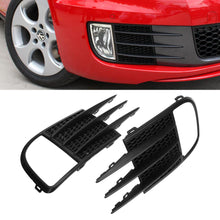 Load image into Gallery viewer, Car Front Fog Light Hoods Fog Lamps Shade Eyebrow Eye Wind Cover Trim For VW Volkswagen Golf 6 MK6 VI GTI R R20 ABS 09-13