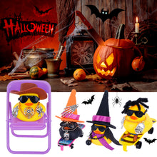Load image into Gallery viewer, Halloween Rubber Yellow Ducks Mini Duck Car Ornaments Decor Cute Squeak Duckies Ornaments Interior Home Decoration Accessories