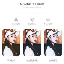 Load image into Gallery viewer, Handheld Gimbal Stabilizer Foldable With Fill Light Wireless Bluetooth For Xiaomi Huawei Iphone Smartphone