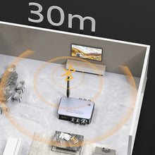 Load image into Gallery viewer, NFC Bluetooth 5.1 Audio Receiver Transmitter Coaxial RCA Wireless Bass Treble Music Adapter FM Radio U Disk/TF Card Player