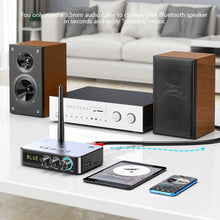 Load image into Gallery viewer, NFC Bluetooth 5.1 Audio Receiver Transmitter Coaxial RCA Wireless Bass Treble Music Adapter FM Radio U Disk/TF Card Player