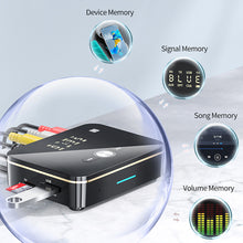 Load image into Gallery viewer, NFC Bluetooth 5.0 Audio Adapter 3.5mm Aux RCA Wireless Receiver Transmitter Optical/Coaxial Music Adapter with IR Remote