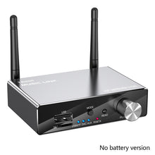 Load image into Gallery viewer, Coaxial/Toslink Bluetooth Audio Receiver Transmitter 3.5mm Aux Wireless Music Adapter U Disk/TF Card Player DAC Converter