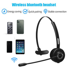 Load image into Gallery viewer, Bluetooth 5.0 Earphone USB Mono Head-Mounted Gaming Headset Noise Reduction Hifi Wireless Business Headset With Mic For PC