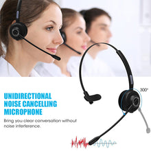 Load image into Gallery viewer, Bluetooth 5.0 Earphone USB Mono Head-Mounted Gaming Headset Noise Reduction Hifi Wireless Business Headset With Mic For PC