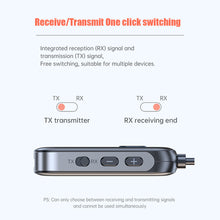 Load image into Gallery viewer, aptX-LL/HD/AD Bluetooth 5.2 Receiver Transmitter Stereo Audio 3.5mm Wireless Handsfree Adapter for Car TV Speaker Headphone