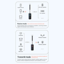 Load image into Gallery viewer, aptX-LL/HD/AD Bluetooth 5.2 Receiver Transmitter Stereo Audio 3.5mm Wireless Handsfree Adapter for Car TV Speaker Headphone
