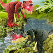 Load image into Gallery viewer, Kids Press Dinosaur Depression Toy Hand Operated Teloscopic Spring Swing Dinosaur Gifts with Sound Light Fidget Toys Christmas Birthdat Gifts