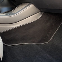 Load image into Gallery viewer, 2Pcs Car Interior Central Control Side Defense Kick Pad Protective Foot Pad Accessories Decoration Trim For Tesla Model 3 Model Y