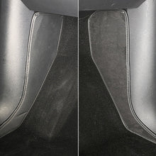 Load image into Gallery viewer, 2Pcs Car Interior Central Control Side Defense Kick Pad Protective Foot Pad Accessories Decoration Trim For Tesla Model 3 Model Y