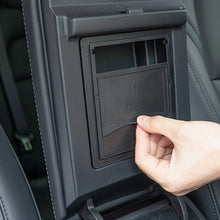 Load image into Gallery viewer, Car Armrest Hidden Storage Box Center Console Organizer Accessories ABS for Tesla Model 3 Model Y 2021 2022