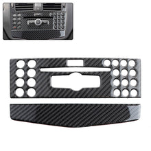 Load image into Gallery viewer, Car Center Console Air Conditioner CD Panel Cover Trim Carbon Fiber For Mercedes Benz C class W204 C200 C260 C300 C180 2007-2010