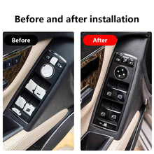 Load image into Gallery viewer, 14Pcs Car Window Glasses Lift Button Cover Switch Frame Trim Stickers For Mercedes Benz W204 GLA X156 CLA C117 A W176 B W246 Class