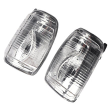 Load image into Gallery viewer, Car Rearview Mirror Side Turn Signal Light Indicator Clear Lens Cover Without Bulbs Fit For Ford Transit MK8 2014 2019 Accessories