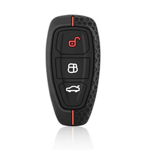 Load image into Gallery viewer, 3 Button Car Key Case Cover Key Protectio Shell for Ford Transit Custom Mondeo Fiesta Kuga ST Line MK3 Focus 3 Station Wagon Ecosport