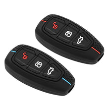 Load image into Gallery viewer, 3 Button Car Key Case Cover Key Protectio Shell for Ford Transit Custom Mondeo Fiesta Kuga ST Line MK3 Focus 3 Station Wagon Ecosport