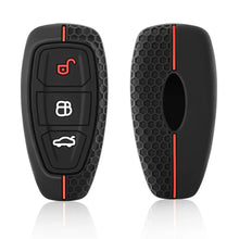 Load image into Gallery viewer, 3 Button Car Key Case Cover Key Protectio Shell for Ford Transit Custom Mondeo Fiesta Kuga ST Line MK3 Focus 3 Station Wagon Ecosport