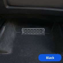 Load image into Gallery viewer, 2Pcs Backseat Air Vent Fully Stainless Steel Cover Pad Integrated Design Air Flow Vent Grille Protection For Tesla Model Y 2020-2023