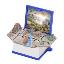 Load image into Gallery viewer, 3D Dinosaur Foldable Book Key Chain Toys Kids Pop Out Mini Book Astronaut Wacky Toys Trick Stress Relief Toy