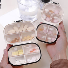 Load image into Gallery viewer, Seven-day Portable Medicine Dispensing Box Sealed Small Medicine Box Portable Pill Packaging Box Medicine Storage Box