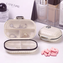 Load image into Gallery viewer, Seven-day Portable Medicine Dispensing Box Sealed Small Medicine Box Portable Pill Packaging Box Medicine Storage Box