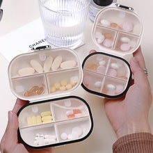 Load image into Gallery viewer, Seven-day Portable Medicine Dispensing Box Sealed Small Medicine Box Portable Pill Packaging Box Medicine Storage Box